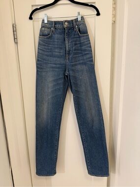 SLVRLAKE Medium Blue Denim High-Rise Jeans